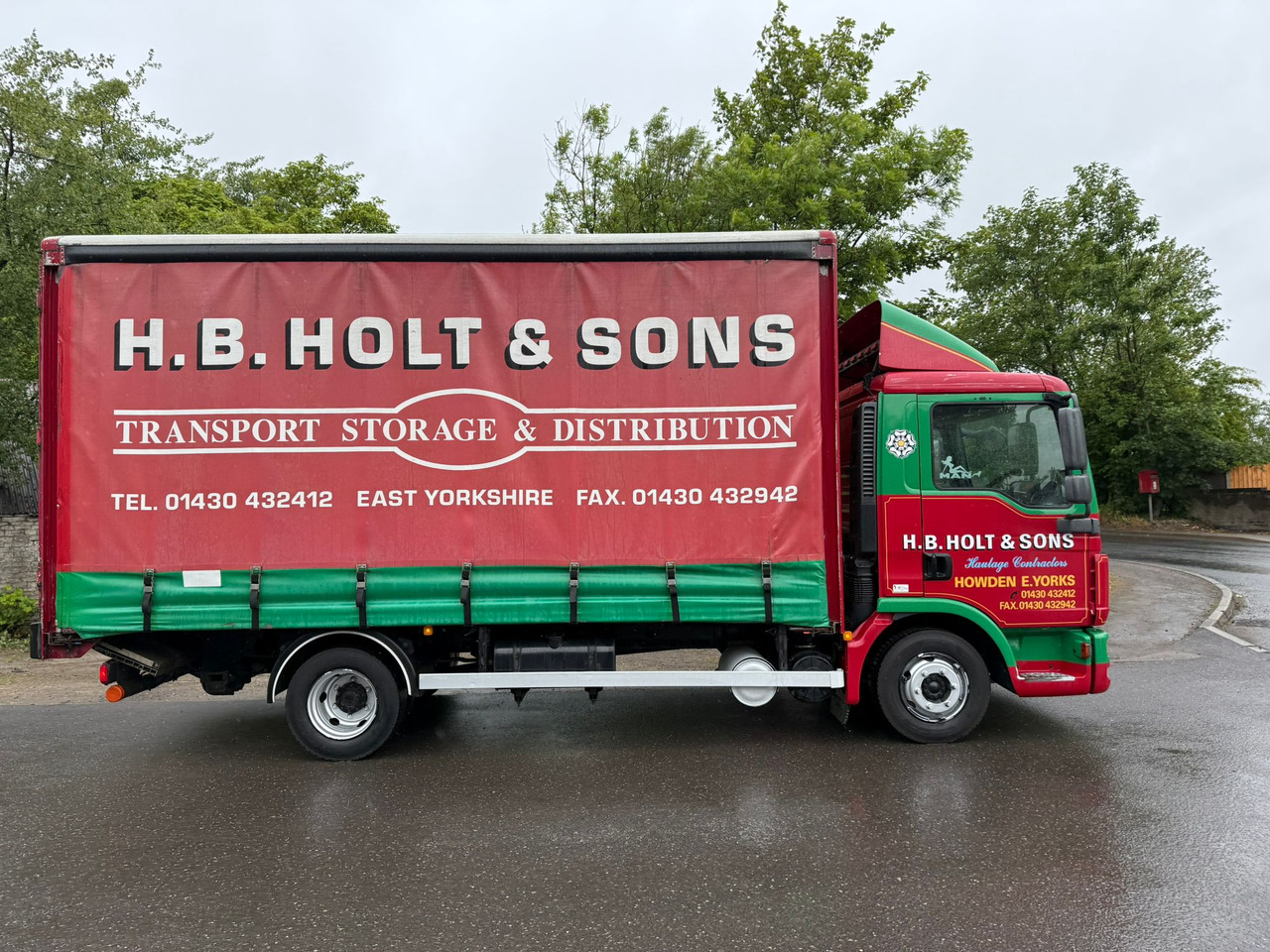 Plane LKW 2013 MAN TGL Curtainside Truck: das Bild 14