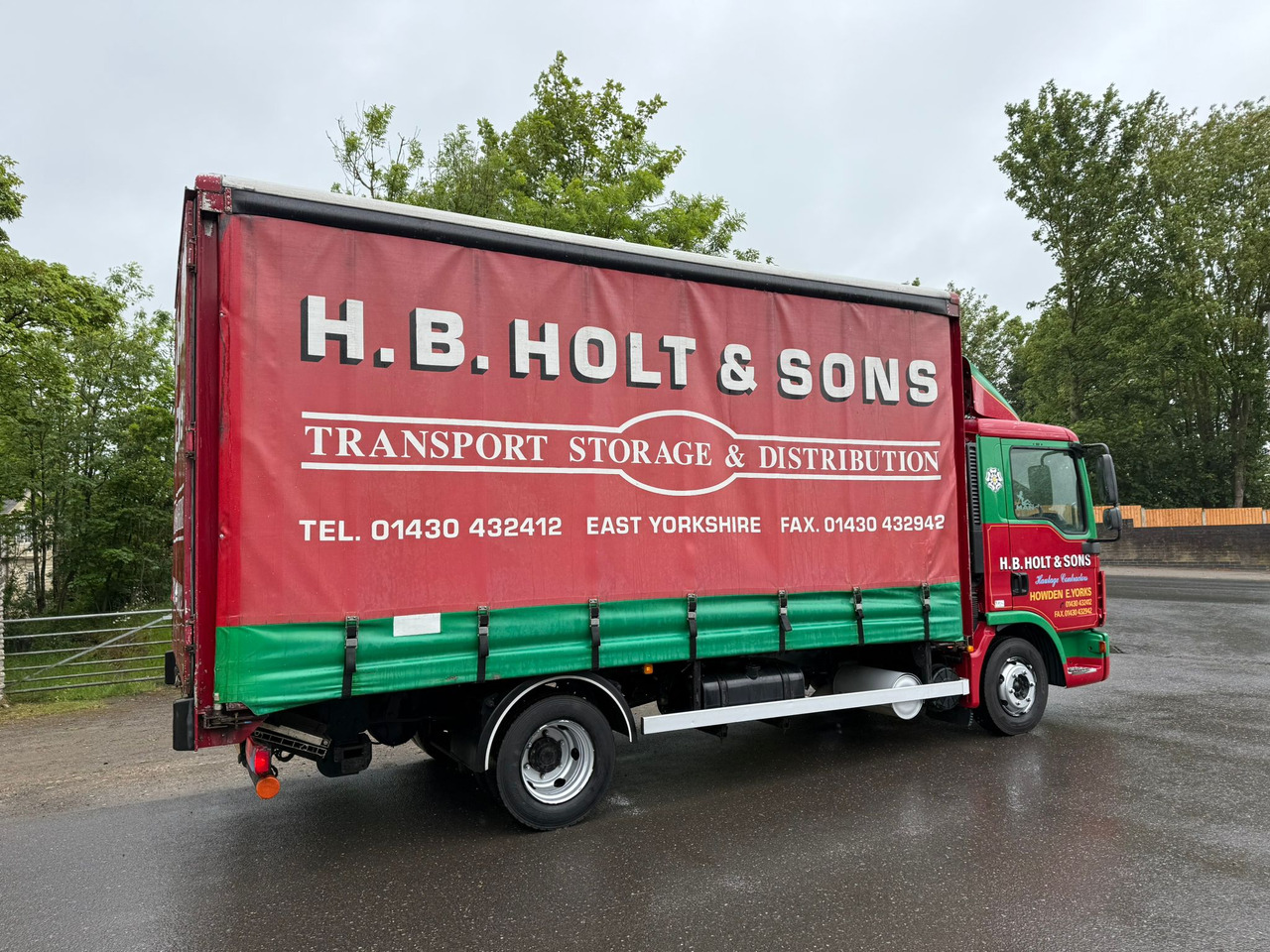 Plane LKW 2013 MAN TGL Curtainside Truck: das Bild 18