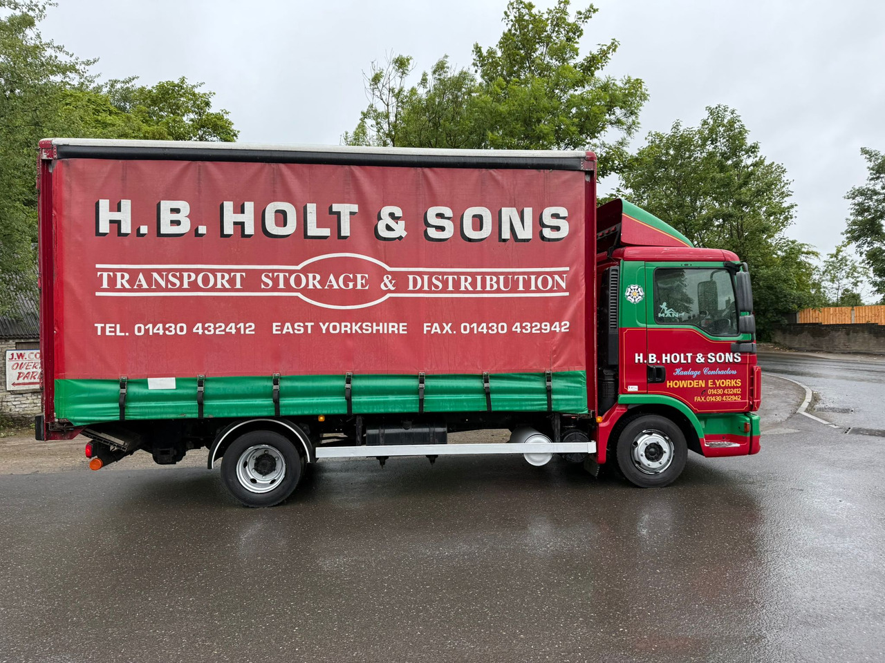 Plane LKW 2013 MAN TGL Curtainside Truck: das Bild 13