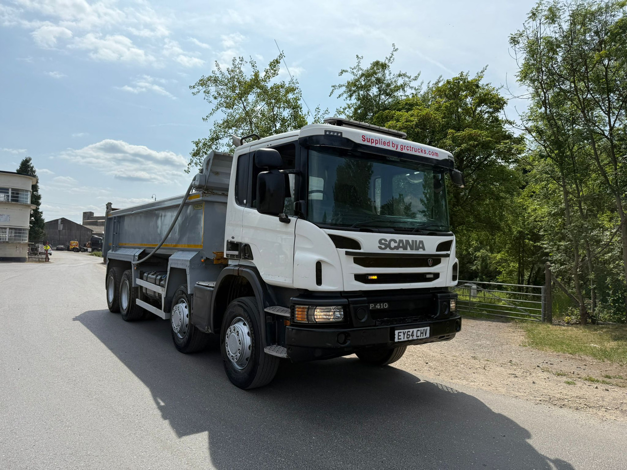 2014 Scania P410 Tipper Truck - Kipper: das Bild 2 2014 Scania P410 Tipper Truck - Kipper: das Bild 2