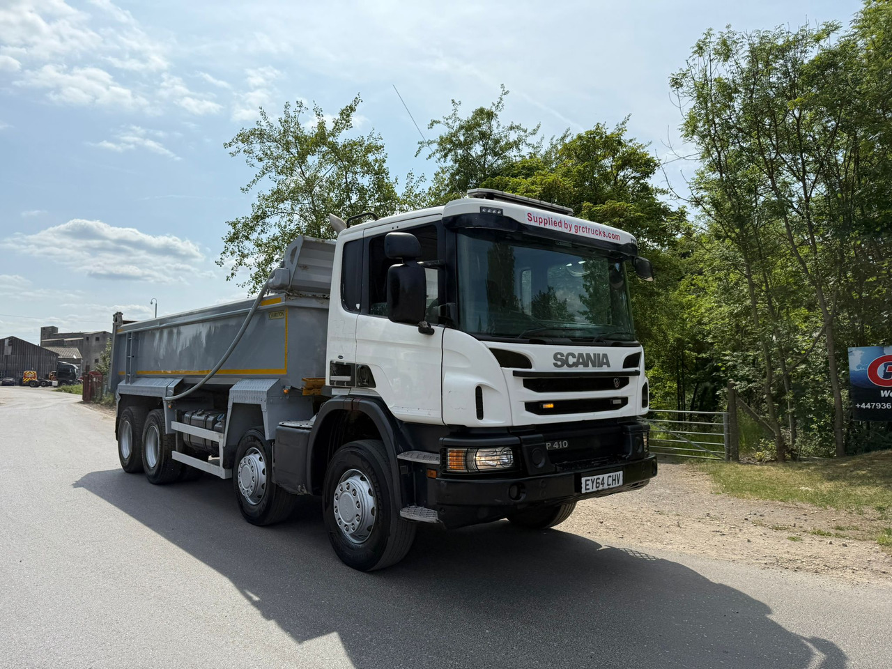 2014 Scania P410 Tipper Truck - Kipper: das Bild 3 2014 Scania P410 Tipper Truck - Kipper: das Bild 3