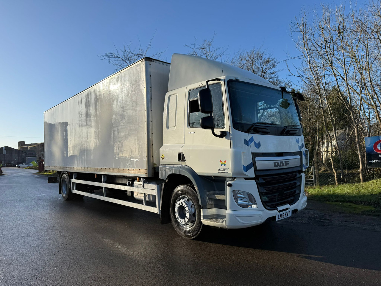 2015 DAF CF 220 Rigid Truck - Koffer LKW: das Bild 1 2015 DAF CF 220 Rigid Truck - Koffer LKW: das Bild 1