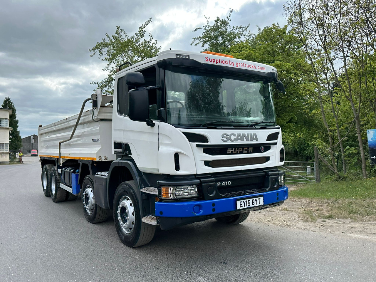 2015 Scania P410 Tipper Truck - Kipper: das Bild 1 2015 Scania P410 Tipper Truck - Kipper: das Bild 1