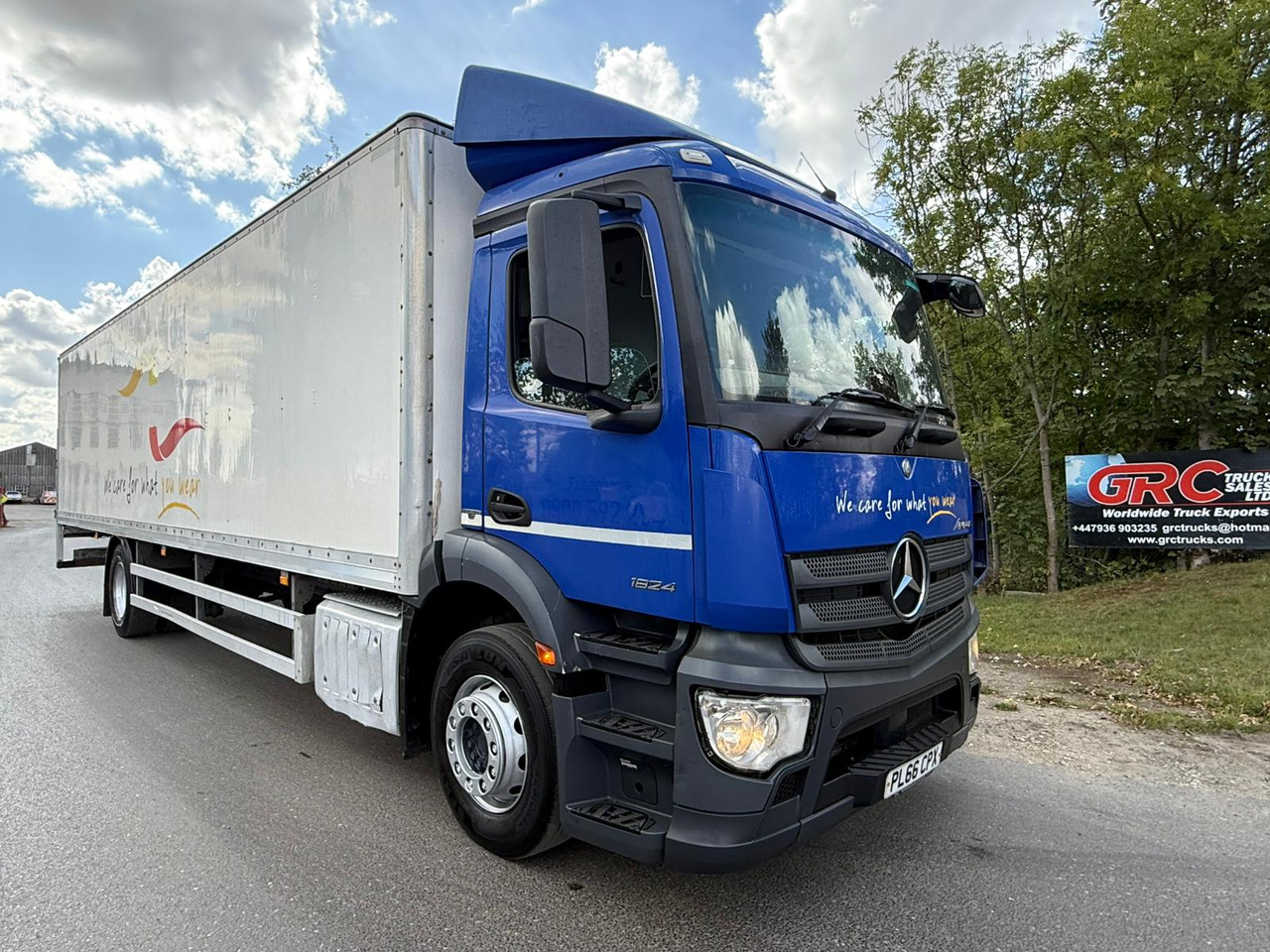 2016 Mercedes Antos 1824 Rigid Truck - Koffer LKW: das Bild 1 2016 Mercedes Antos 1824 Rigid Truck - Koffer LKW: das Bild 1