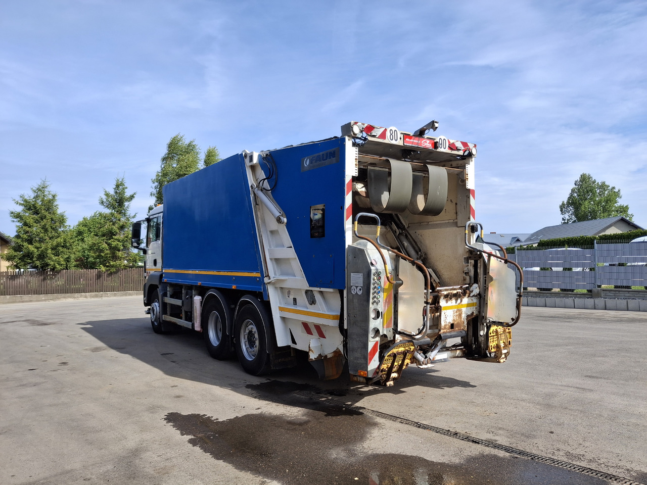 MAN MAN TGS 28.360 Śmieciarka Müllwagen Garbage Truck FAUN 3 Osie - Müllwagen: das Bild 3 MAN MAN TGS 28.360 Śmieciarka Müllwagen Garbage Truck FAUN 3 Osie - Müllwagen: das Bild 3