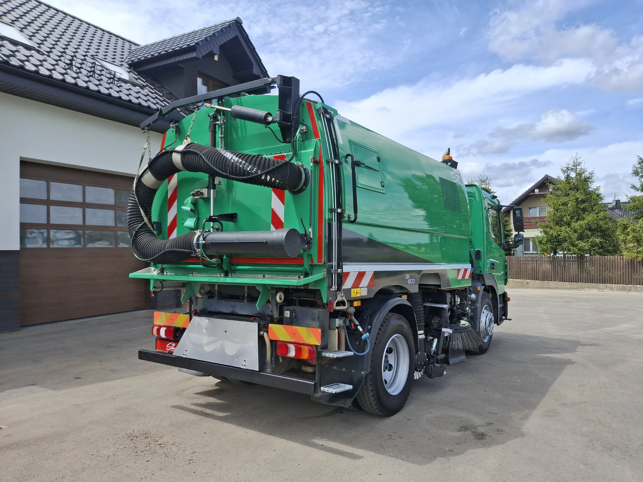 Kehrmaschine MERCEDES-BENZ Atego 1523 Zamiatarka Kehrmaschine Schmidt SK600 Karcher 2 Motoren Euro 6 PM10 Rura Do Liści: das Bild 6