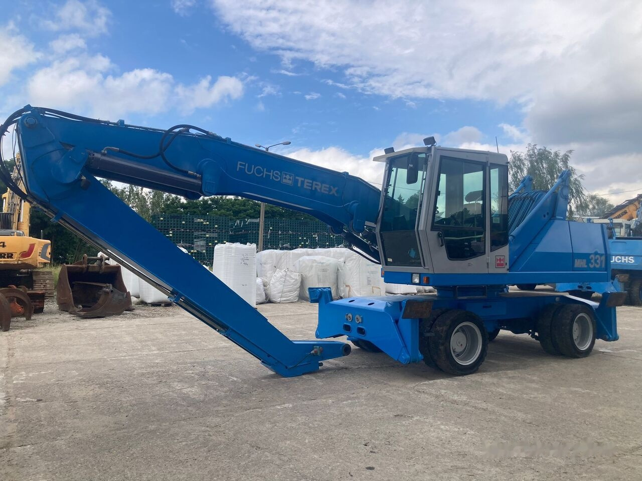 Fuchs MHL 331 C with Generator - Umschlagbagger: das Bild 3 Fuchs MHL 331 C with Generator - Umschlagbagger: das Bild 3