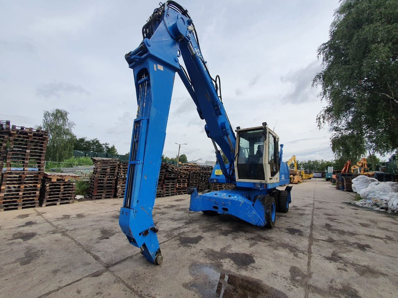 Fuchs MHL 340C FQC Generator - Umschlagbagger: das Bild 3 Fuchs MHL 340C FQC Generator - Umschlagbagger: das Bild 3