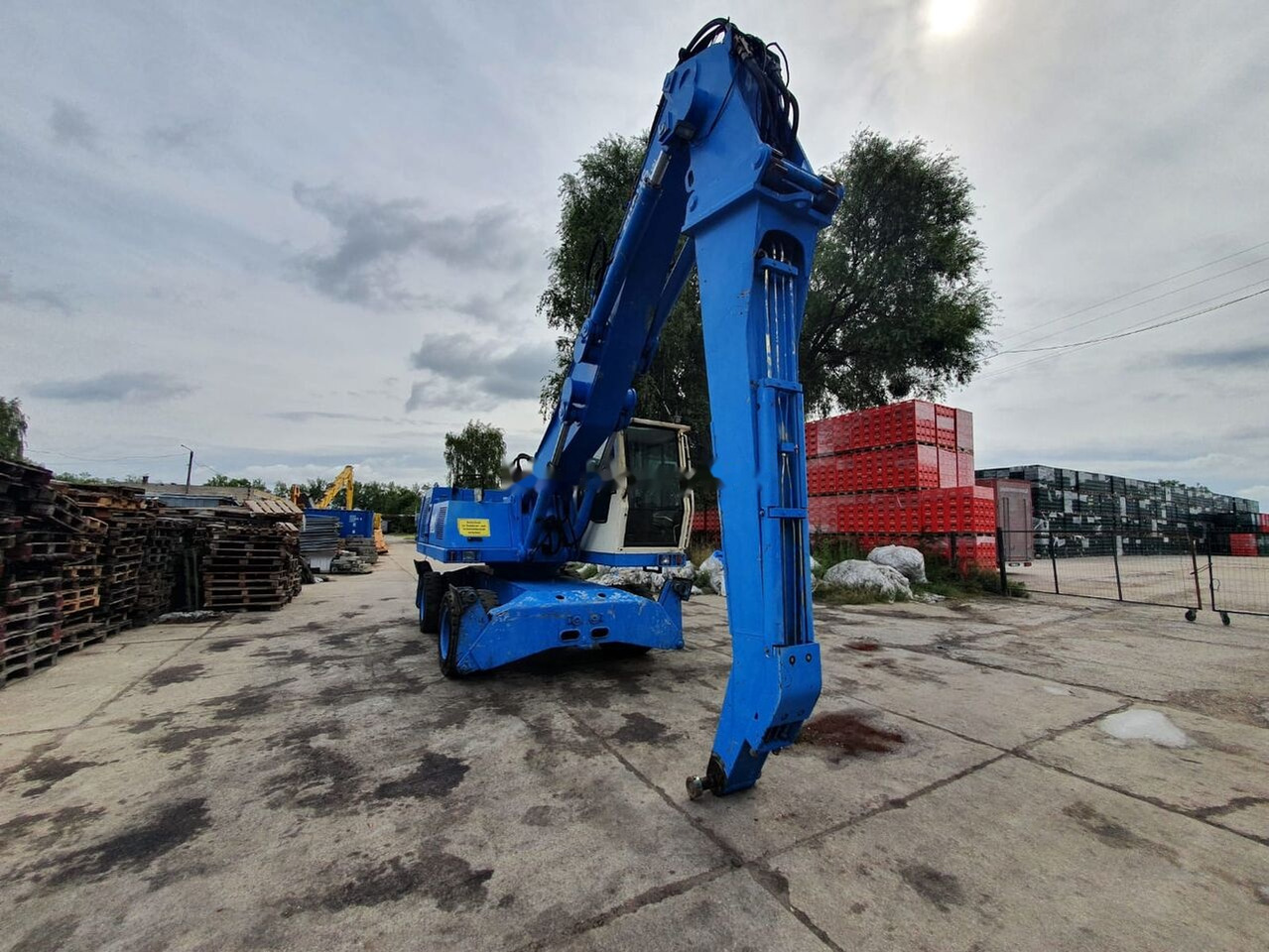 Fuchs MHL 340C FQC Generator - Umschlagbagger: das Bild 4 Fuchs MHL 340C FQC Generator - Umschlagbagger: das Bild 4