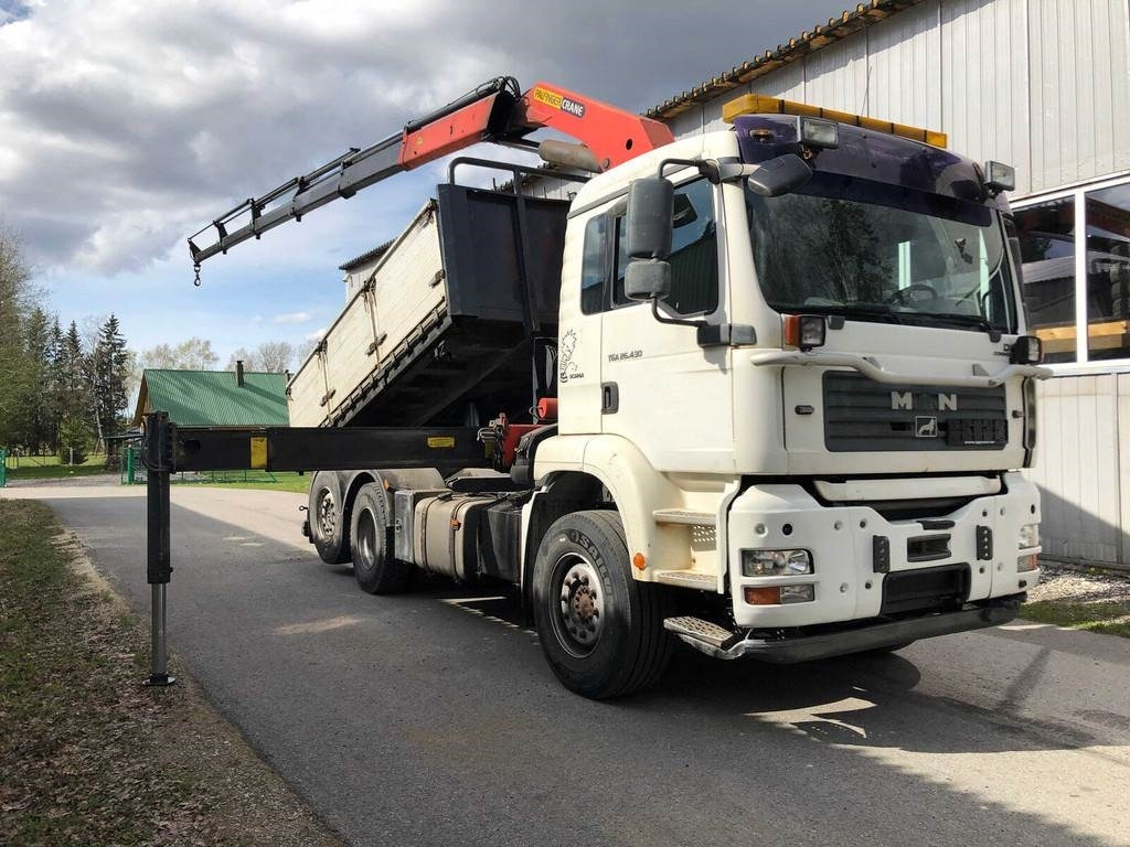 MAN TGA 26.430 6X2-2 BL/M 3-WAY TIP+PALFINGER PK23500 - Kipper: das Bild 3 MAN TGA 26.430 6X2-2 BL/M 3-WAY TIP+PALFINGER PK23500 - Kipper: das Bild 3