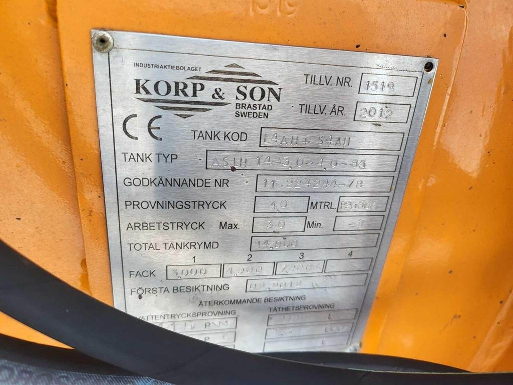 Saug-/ Spülfahrzeug Volvo FH500 6X2 ADR KORP&SON: das Bild 28