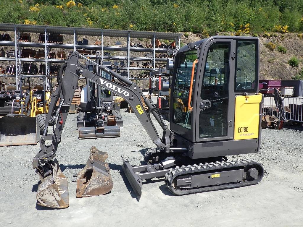 Volvo EC 18 E - Minibagger: das Bild 1 Volvo EC 18 E - Minibagger: das Bild 1