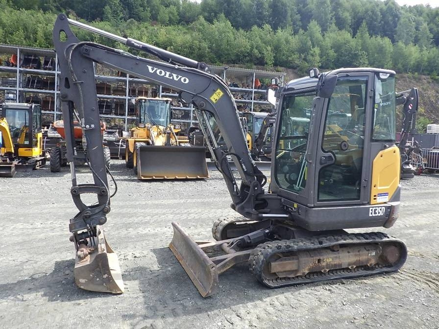 Volvo EC 35 D - Minibagger: das Bild 1 Volvo EC 35 D - Minibagger: das Bild 1
