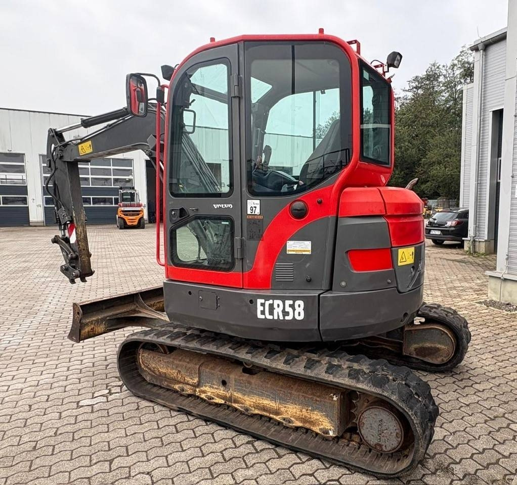 Volvo ECR 58 - Minibagger: das Bild 4 Volvo ECR 58 - Minibagger: das Bild 4
