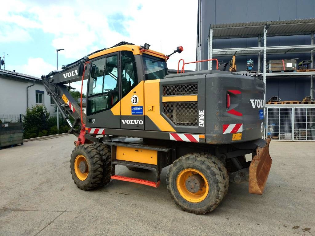 Mobilbagger Volvo EW 160 E: das Bild 7 Mobilbagger Volvo EW 160 E: das Bild 7