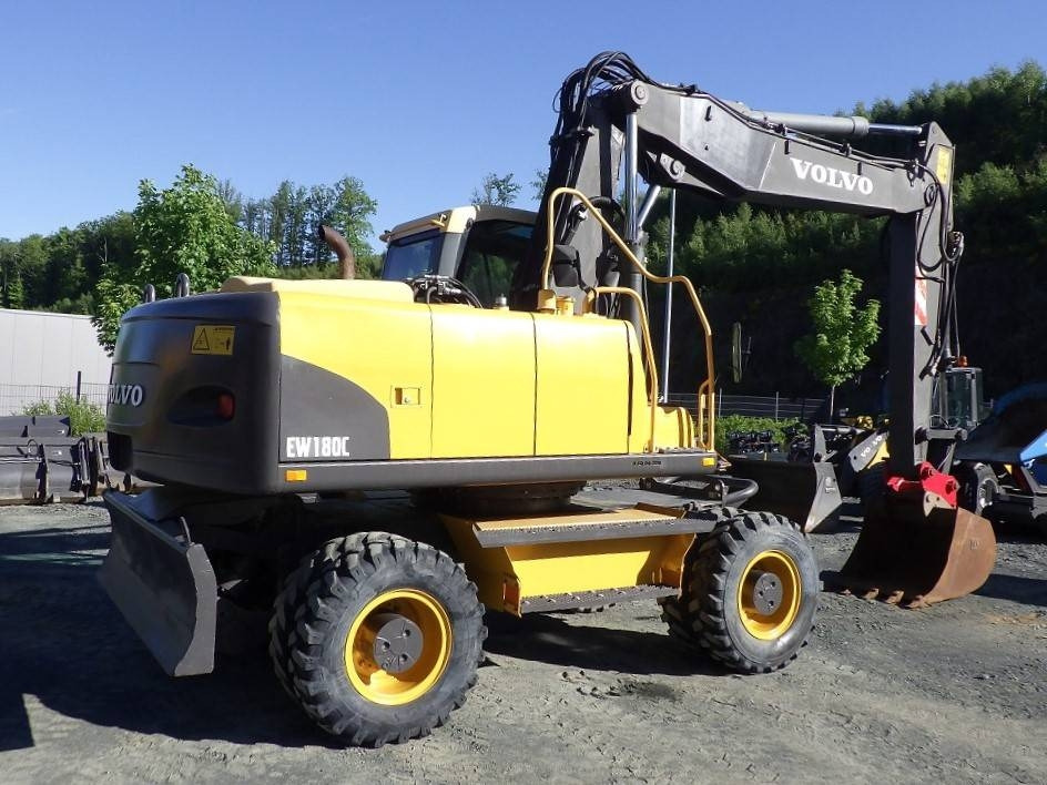 Volvo EW 180 C - Mobilbagger: das Bild 5 Volvo EW 180 C - Mobilbagger: das Bild 5
