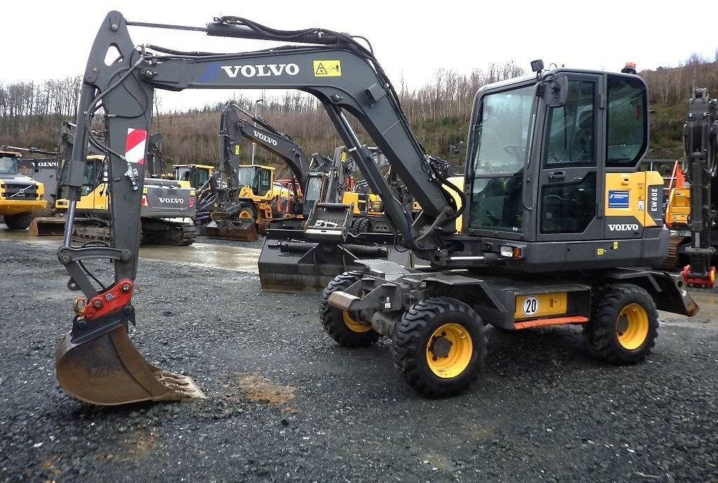 Volvo EW 60 E - Mobilbagger: das Bild 1 Volvo EW 60 E - Mobilbagger: das Bild 1