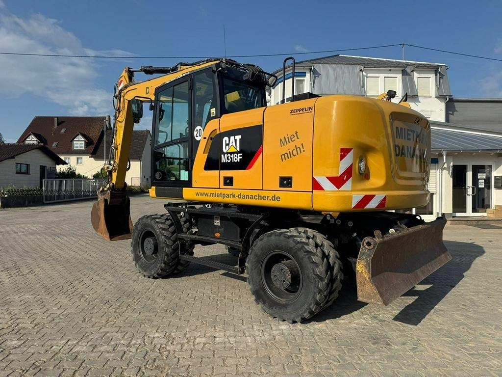CAT M 318 F - Mobilbagger: das Bild 3 CAT M 318 F - Mobilbagger: das Bild 3