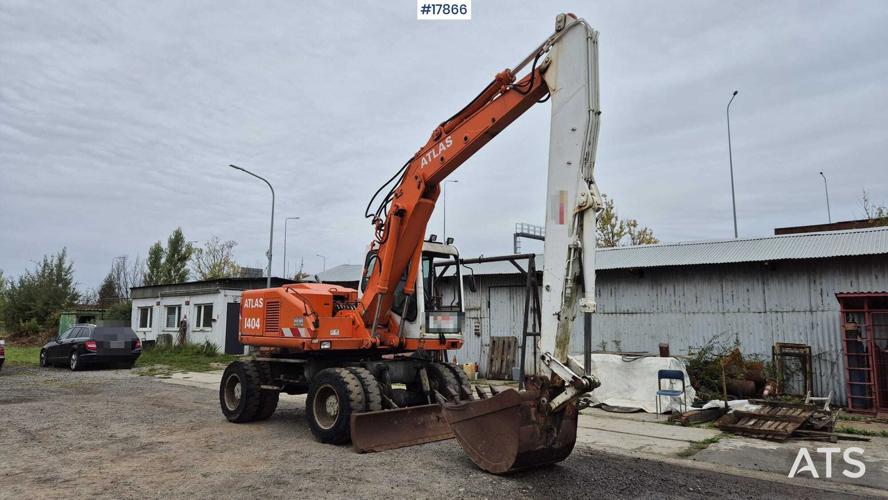1995 Atlas 1404 - Mobilbagger: das Bild 1 1995 Atlas 1404 - Mobilbagger: das Bild 1