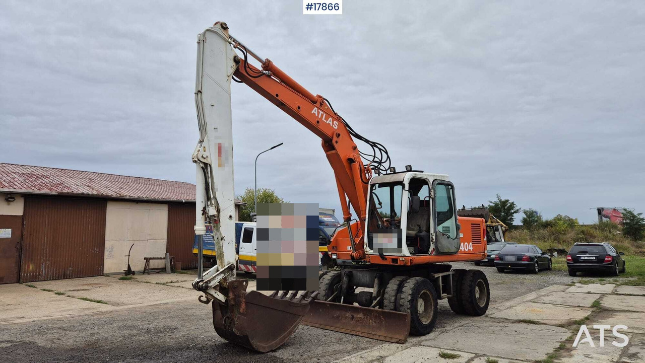 1995 Atlas 1404 - Mobilbagger: das Bild 2 1995 Atlas 1404 - Mobilbagger: das Bild 2