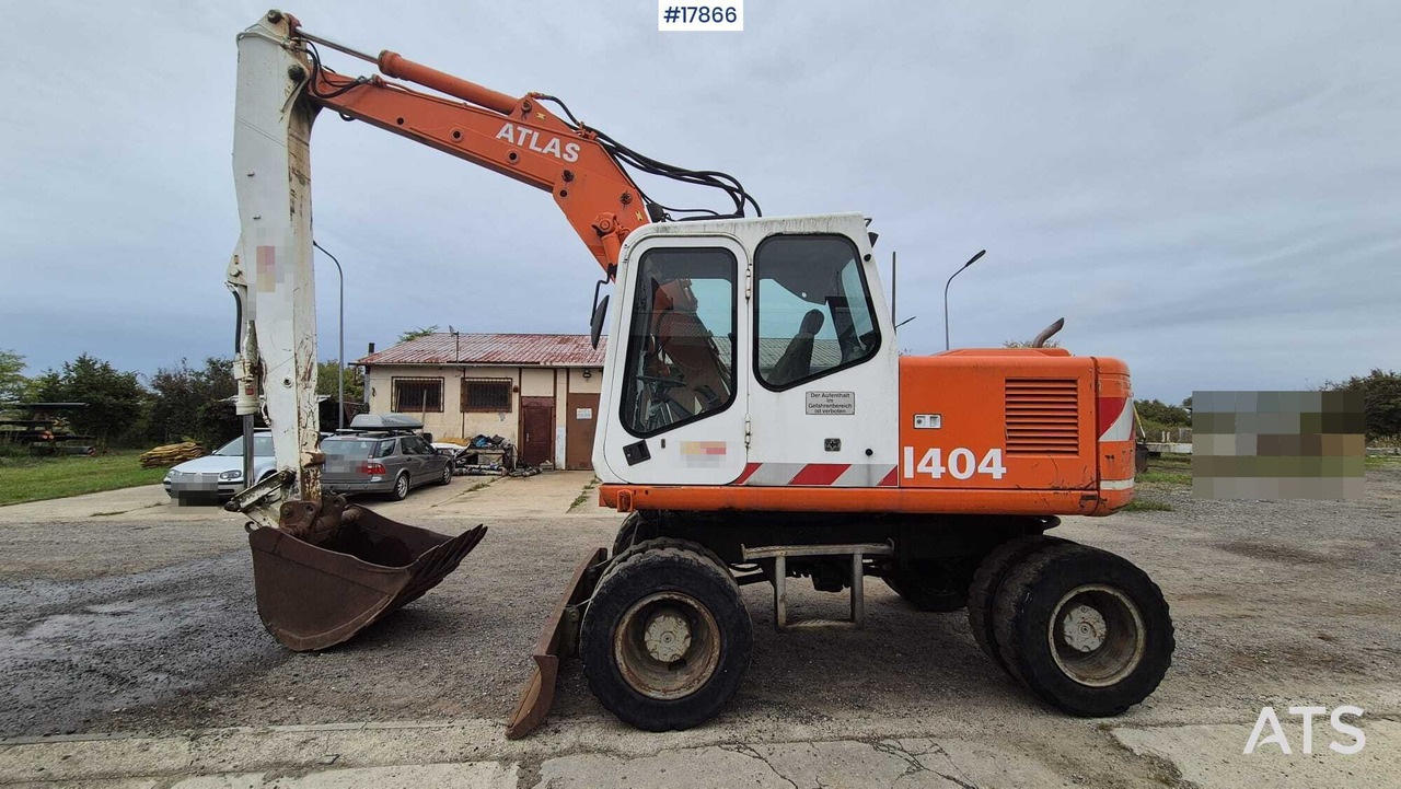 1995 Atlas 1404 - Mobilbagger: das Bild 4 1995 Atlas 1404 - Mobilbagger: das Bild 4