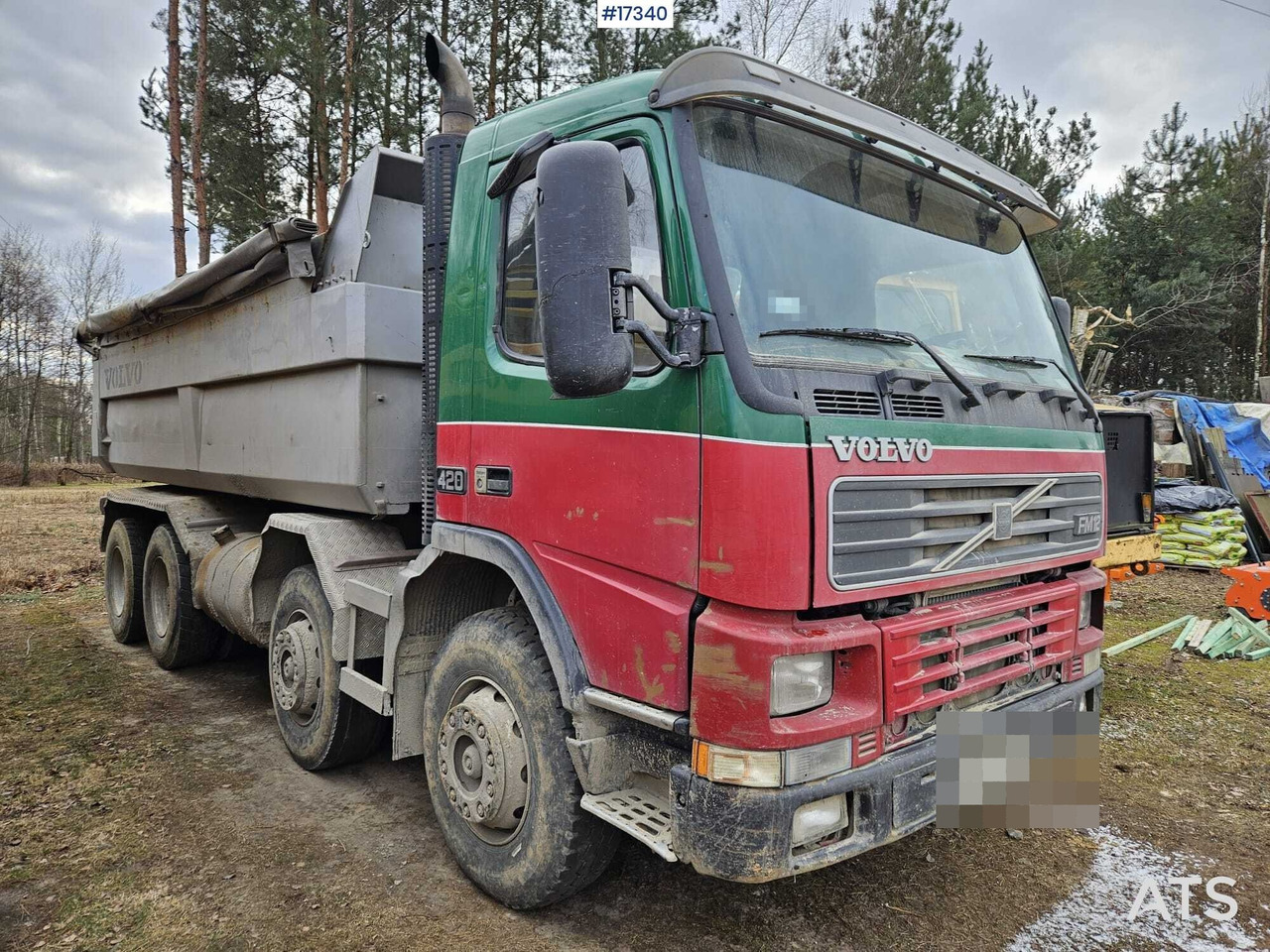 2000 Volvo 420 8x4 - Kipper: das Bild 3 2000 Volvo 420 8x4 - Kipper: das Bild 3
