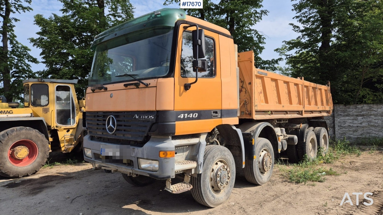 2002 Mercedes-Benz 4140 - Kipper: das Bild 1 2002 Mercedes-Benz 4140 - Kipper: das Bild 1