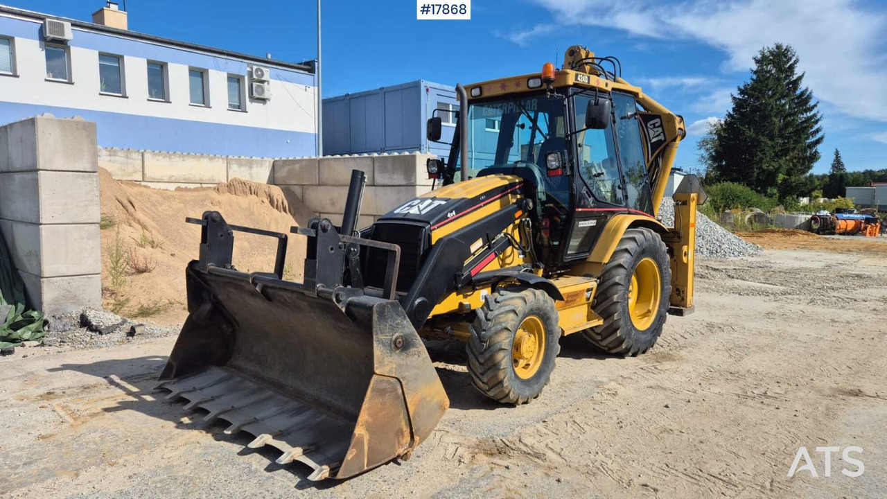 2003 CAT 424D - Baggerlader: das Bild 1 2003 CAT 424D - Baggerlader: das Bild 1