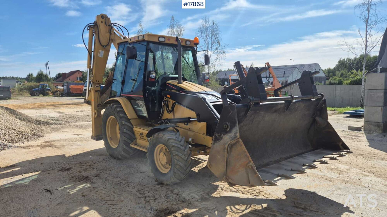 2003 CAT 424D - Baggerlader: das Bild 4 2003 CAT 424D - Baggerlader: das Bild 4