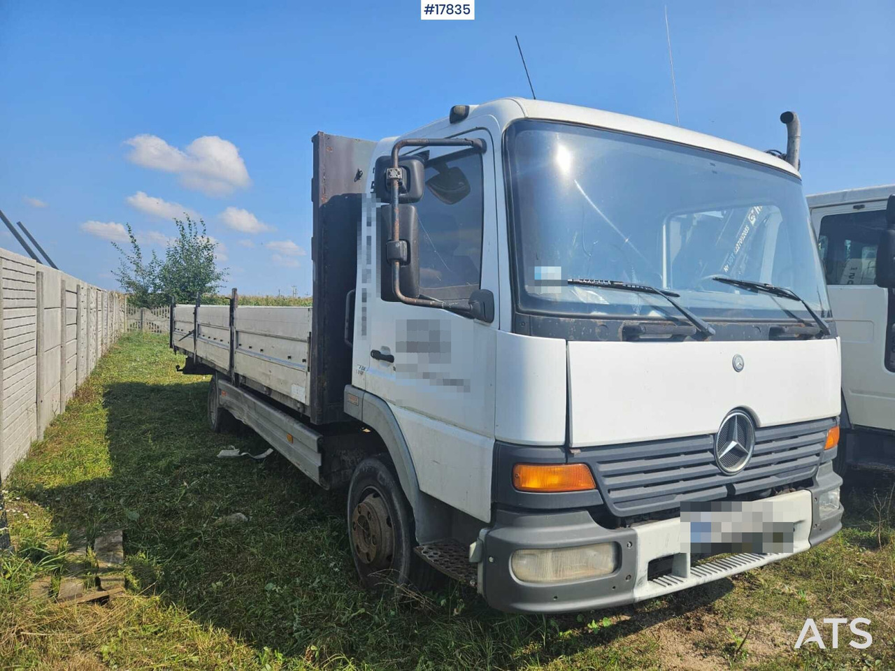 2003 Mercedes Atego 918 - Pritsche LKW: das Bild 2 2003 Mercedes Atego 918 - Pritsche LKW: das Bild 2