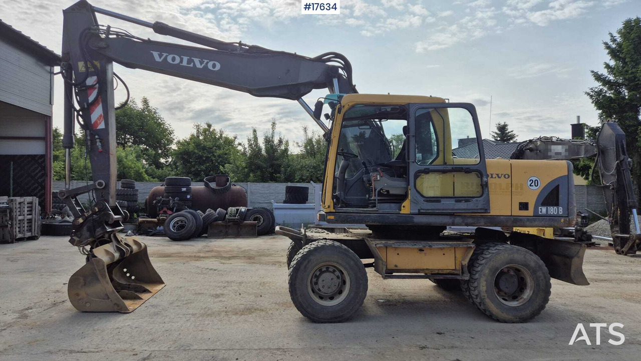 2004 Volvo EW 180 B - Mobilbagger: das Bild 3 2004 Volvo EW 180 B - Mobilbagger: das Bild 3