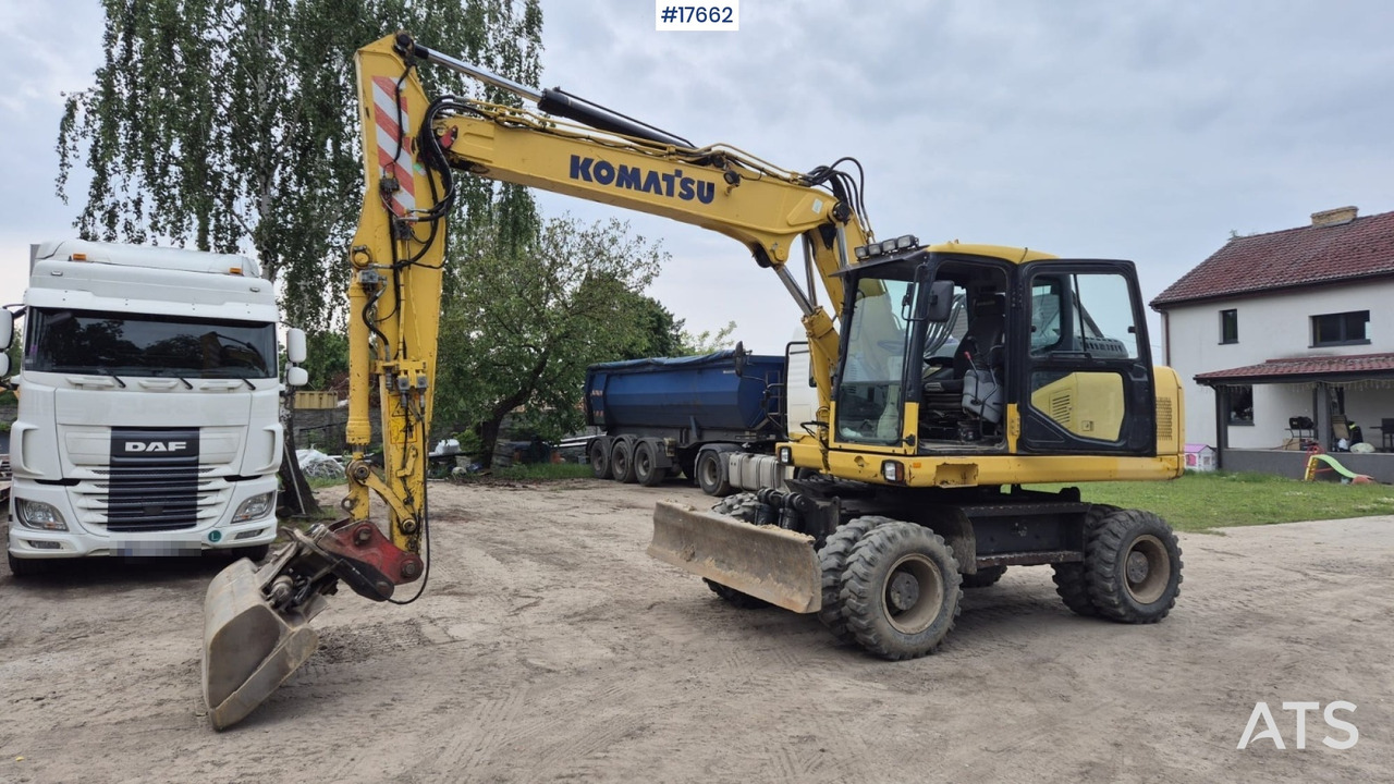 2012 Komatsu PW 160 - Mobilbagger: das Bild 5 2012 Komatsu PW 160 - Mobilbagger: das Bild 5