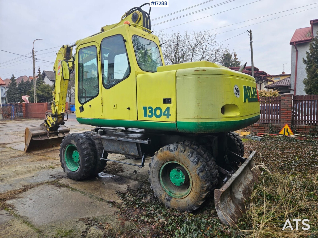 ATLAS 1304 wheeled excavator (2001) - Mobilbagger: das Bild 5 ATLAS 1304 wheeled excavator (2001) - Mobilbagger: das Bild 5