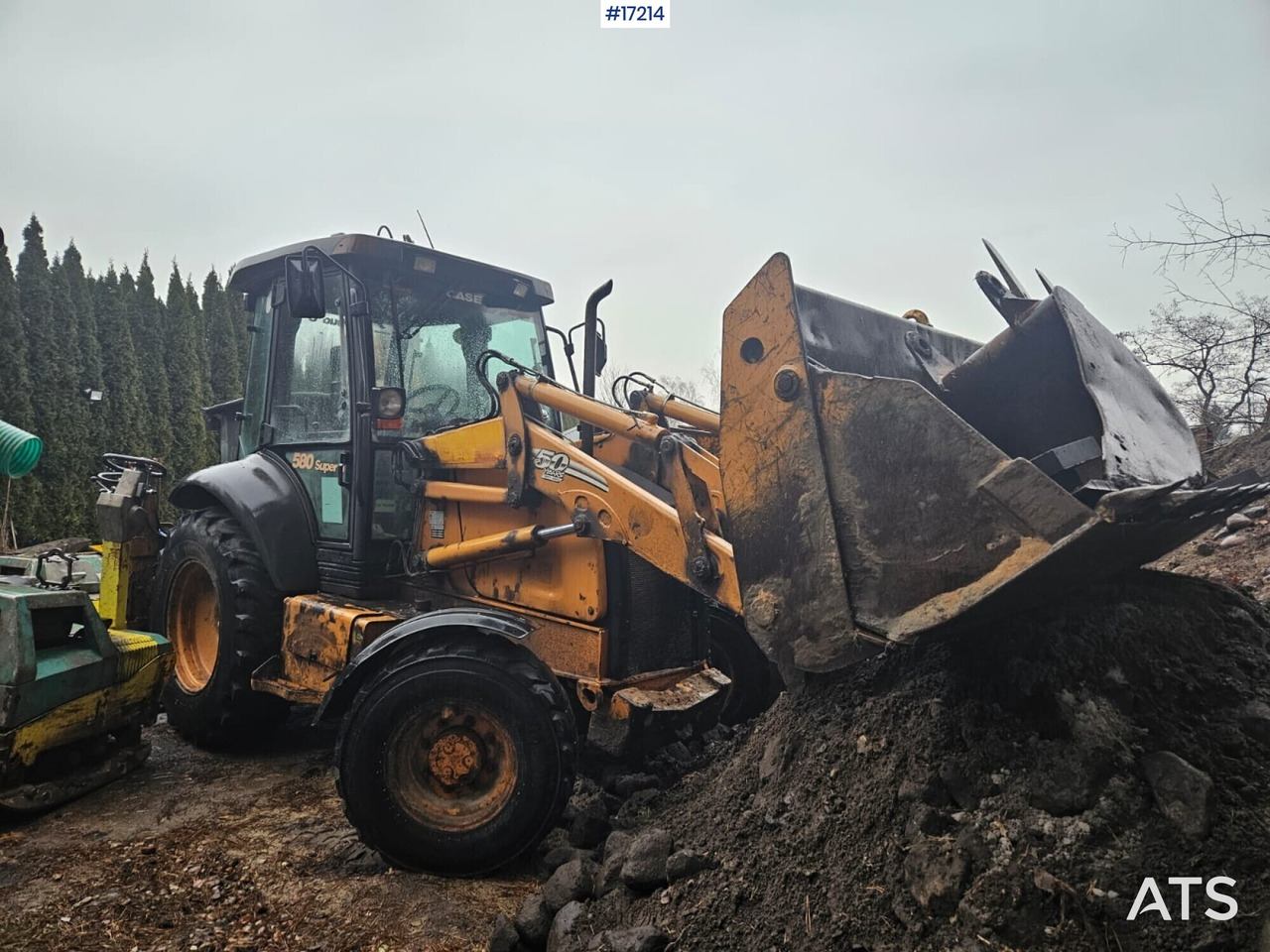 CASE 580SR - 4PT Backhoe Loader (2007) - Baggerlader: das Bild 1 CASE 580SR - 4PT Backhoe Loader (2007) - Baggerlader: das Bild 1