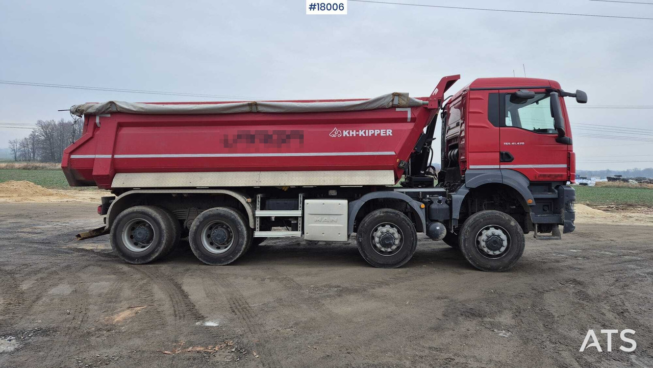 Four-axle tipper MAN TGS 41.470 8x6 (2021) - Kipper: das Bild 5 Four-axle tipper MAN TGS 41.470 8x6 (2021) - Kipper: das Bild 5