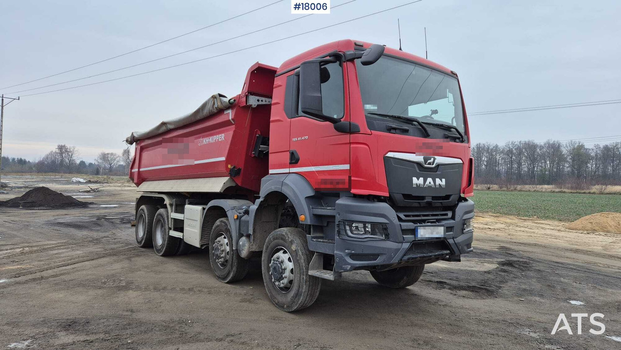 Four-axle tipper MAN TGS 41.470 8x6 (2021) - Kipper: das Bild 3 Four-axle tipper MAN TGS 41.470 8x6 (2021) - Kipper: das Bild 3