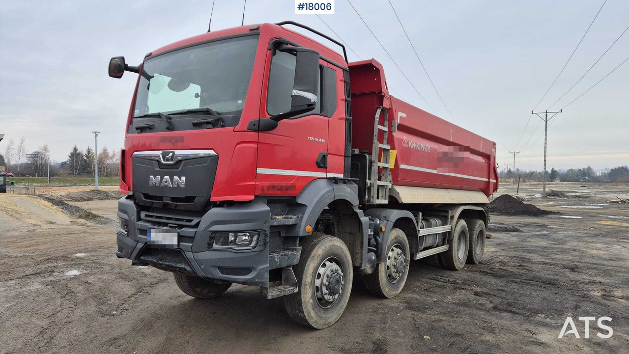 Four-axle tipper MAN TGS 41.470 8x6 (2021) - Kipper: das Bild 1 Four-axle tipper MAN TGS 41.470 8x6 (2021) - Kipper: das Bild 1