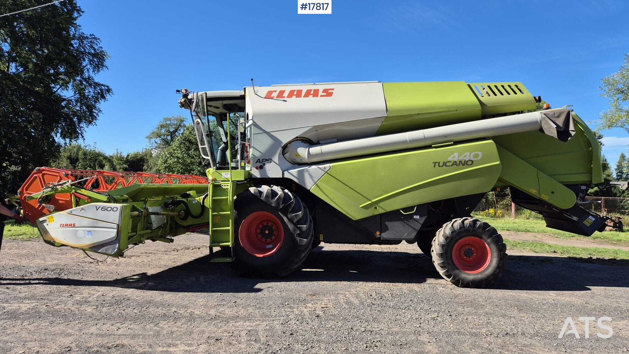 Kombajn zbożowy CLAAS TUCANO 440 (2015) - Mähdrescher: das Bild 5 Kombajn zbożowy CLAAS TUCANO 440 (2015) - Mähdrescher: das Bild 5
