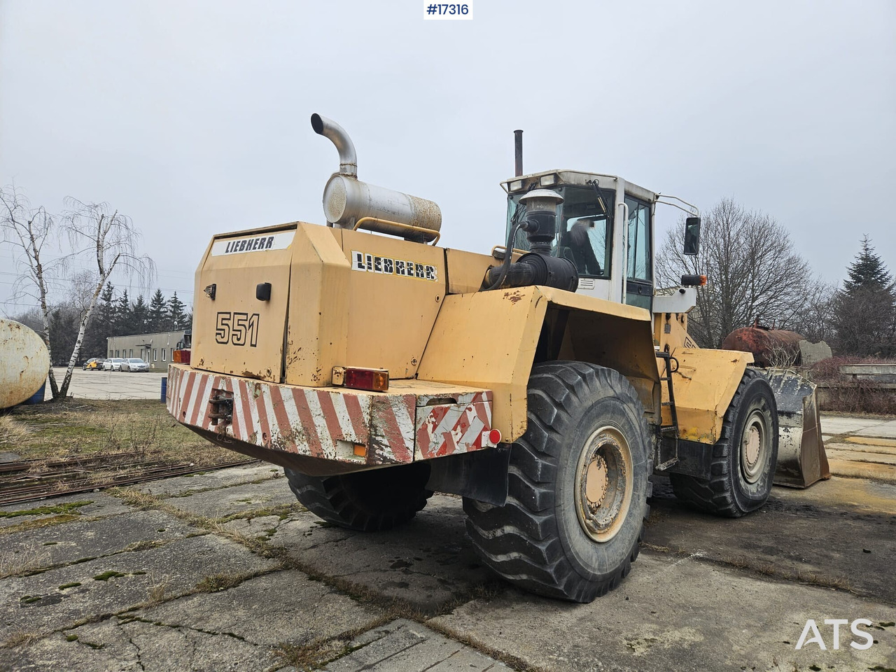 Radlader LIEBHERR L551 wheel loader (1995): das Bild 6
