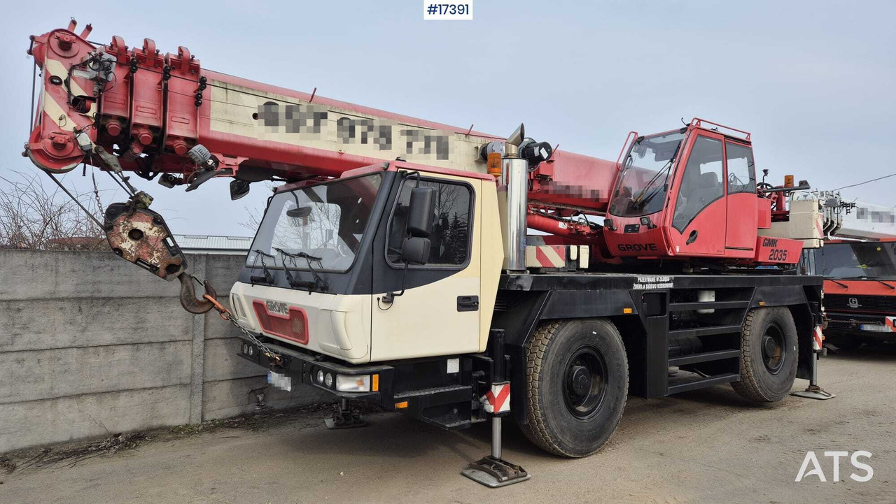 Mobile Crane GROVE GMK 2035E (2009) - Mobilkran: das Bild 1 Mobile Crane GROVE GMK 2035E (2009) - Mobilkran: das Bild 1
