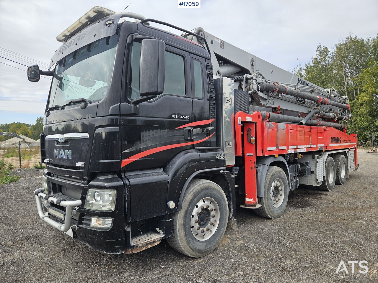 Pompa do betonu SCHWING S43 SX na podwoziu MAN TGS 41.540 - Betonpumpe: das Bild 5 Pompa do betonu SCHWING S43 SX na podwoziu MAN TGS 41.540 - Betonpumpe: das Bild 5