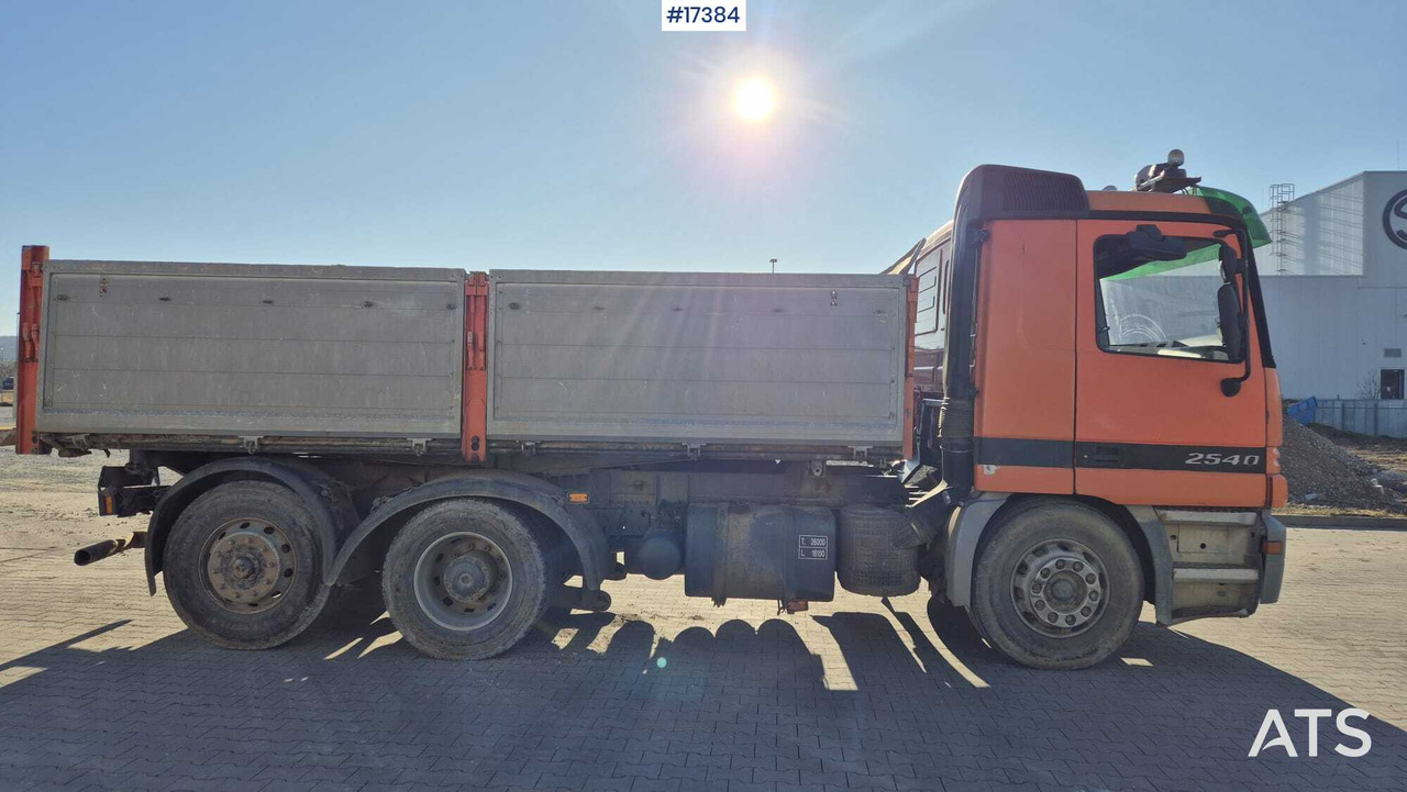Three-axle tipper MERCEDES-BENZ ACTROS 2540 (1997) - Kipper: das Bild 5 Three-axle tipper MERCEDES-BENZ ACTROS 2540 (1997) - Kipper: das Bild 5