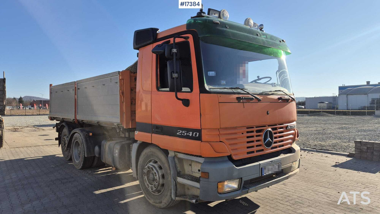 Three-axle tipper MERCEDES-BENZ ACTROS 2540 (1997) - Kipper: das Bild 3 Three-axle tipper MERCEDES-BENZ ACTROS 2540 (1997) - Kipper: das Bild 3