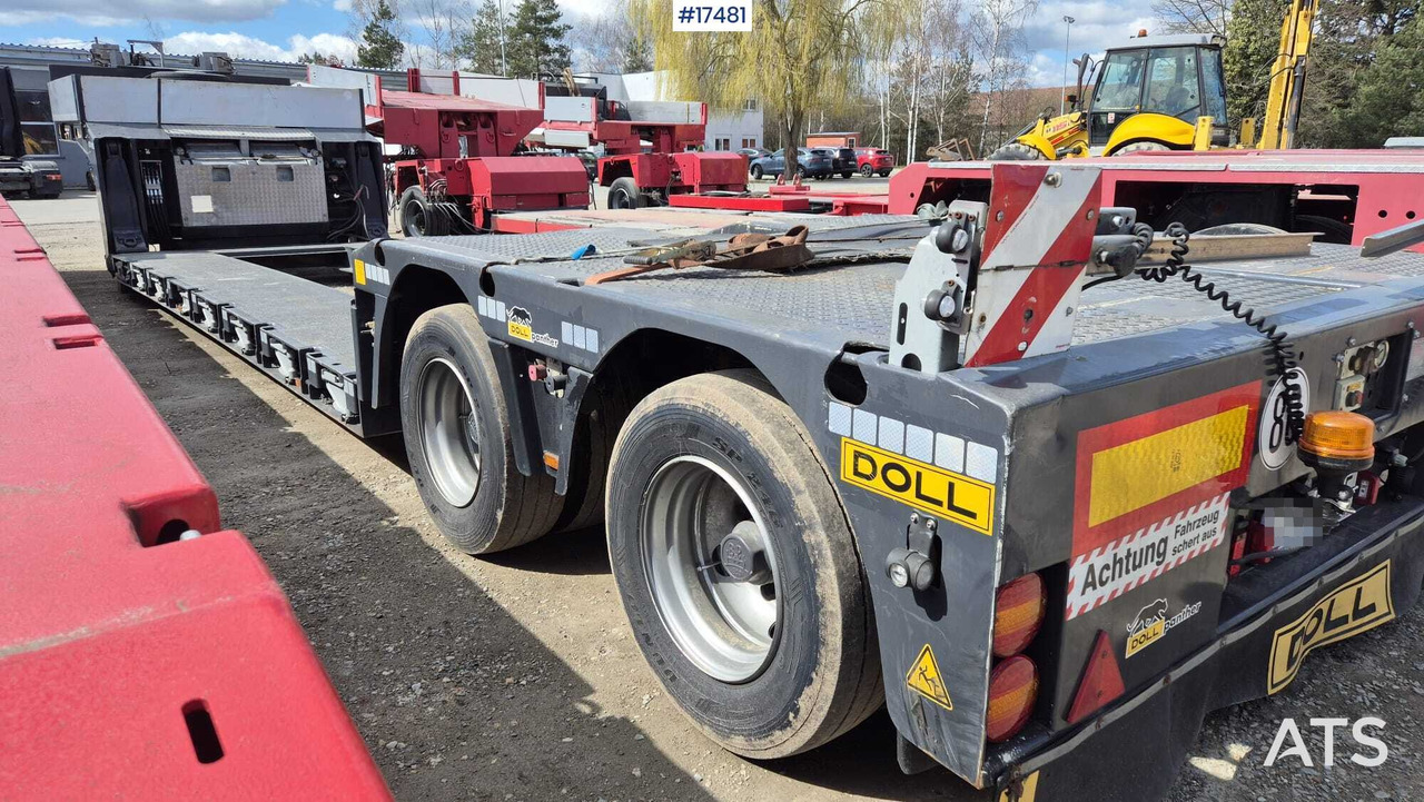 Tiefbett DOLL PANTHER T2E-S3F-21 low-bed semi-trailer (2015) - Tieflader Auflieger: das Bild 2 Tiefbett DOLL PANTHER T2E-S3F-21 low-bed semi-trailer (2015) - Tieflader Auflieger: das Bild 2