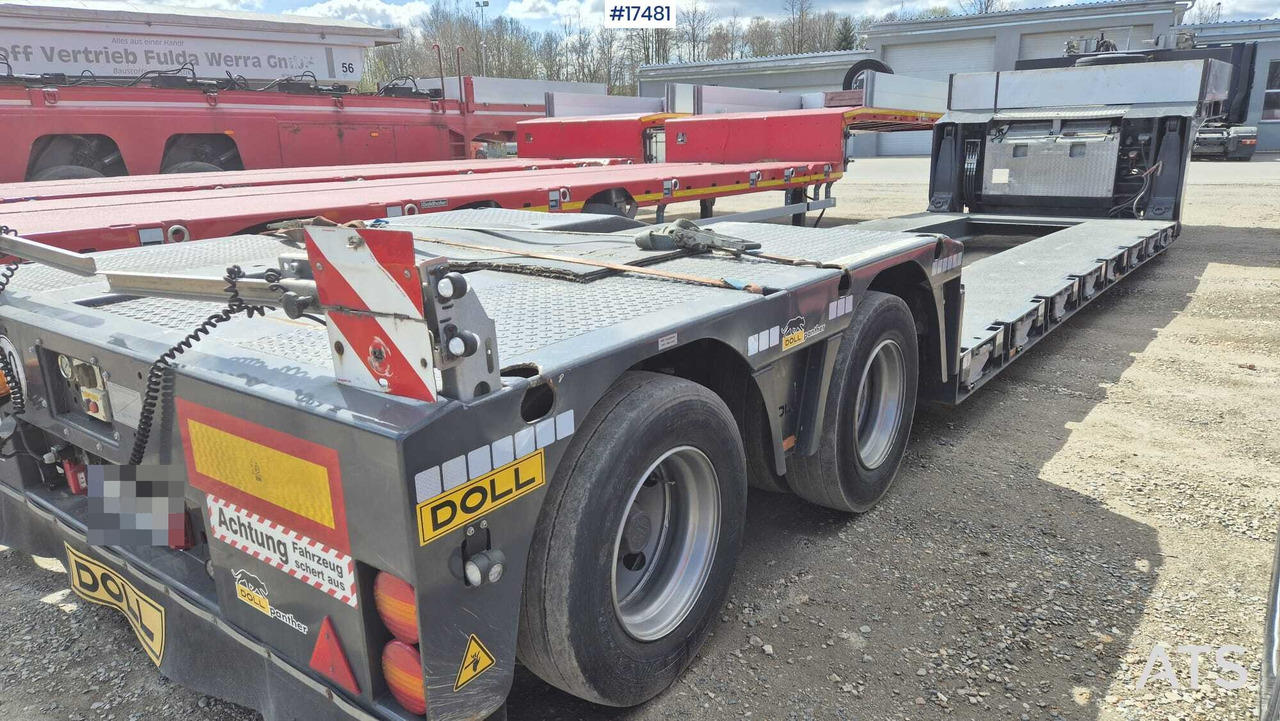 Tiefbett DOLL PANTHER T2E-S3F-21 low-bed semi-trailer (2015) - Tieflader Auflieger: das Bild 5 Tiefbett DOLL PANTHER T2E-S3F-21 low-bed semi-trailer (2015) - Tieflader Auflieger: das Bild 5