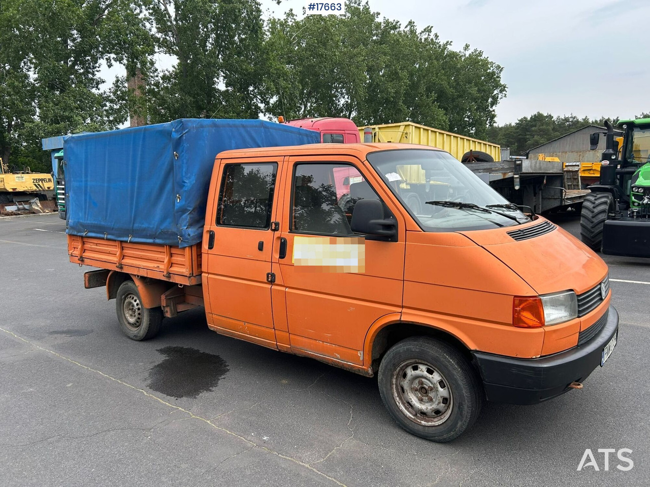 Volkswagen Transporter 1.9D double cab with box body (1992) - Planen Transporter, Transporter mit Doppelkabine: das Bild 1 Volkswagen Transporter 1.9D double cab with box body (1992) - Planen Transporter, Transporter mit Doppelkabine: das Bild 1