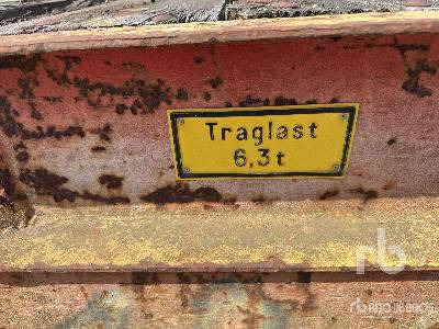 2 Trailers fits Cap. 6,3 TONS - Pritschenauflieger/ Plattformauflieger: das Bild 5 2 Trailers fits Cap. 6,3 TONS - Pritschenauflieger/ Plattformauflieger: das Bild 5