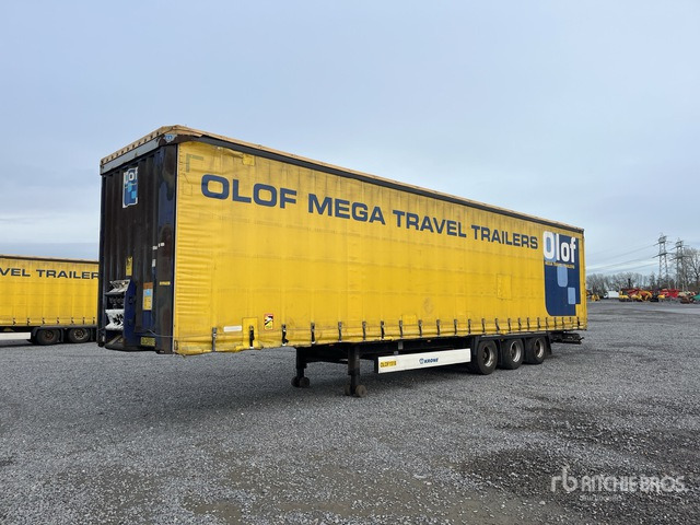 2015 Krone Mega Sattelauflieger Tri/A Curtain Side Trailer - Planenanhänger: das Bild 1 2015 Krone Mega Sattelauflieger Tri/A Curtain Side Trailer - Planenanhänger: das Bild 1