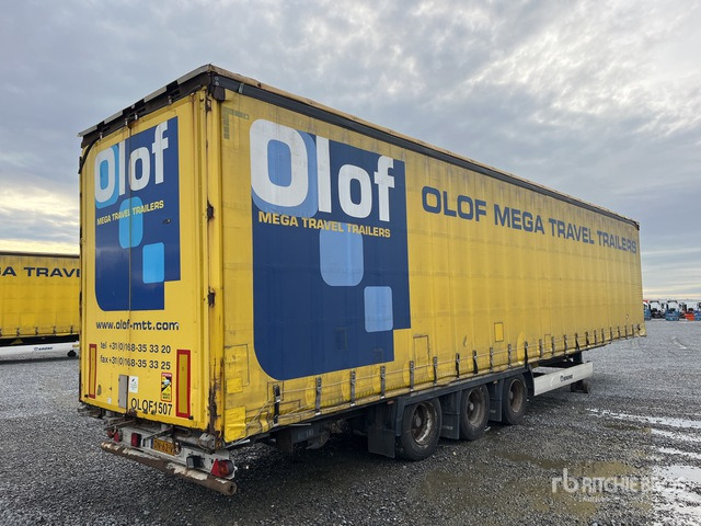 2015 Krone Mega Sattelauflieger Tri/A Curtain Side Trailer - Planenanhänger: das Bild 3 2015 Krone Mega Sattelauflieger Tri/A Curtain Side Trailer - Planenanhänger: das Bild 3