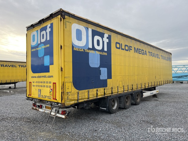 2015 Krone Mega Sattelauflieger Tri/A Curtain Side Trailer - Planenanhänger: das Bild 3 2015 Krone Mega Sattelauflieger Tri/A Curtain Side Trailer - Planenanhänger: das Bild 3